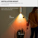 Motion Sensor Nursery Night Light for Parents, Rechargeable Magnetic Wall Light, 2-Pack