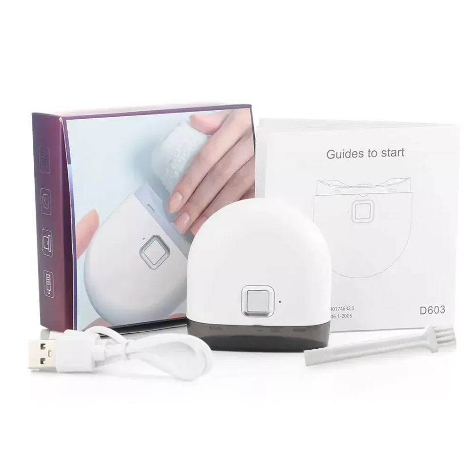 Automatic Electric Nail Clipper with Safety Guard, Rechargeable