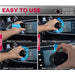 Vacuum Suction Magnetic Phone Mount for Car Dash and Glass, 360° Adjustable