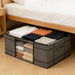 Foldable Clothes Storage Organizer Bags with Clear Window, Set of 5