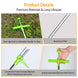 Stand-Up Weed Puller with Foot Pedal and 3-Prong Steel Claw
