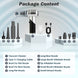 Cordless Air Duster and Handheld Vacuum, 20000Pa Brushless, Rechargeable