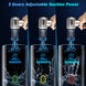 Cordless Air Duster and Handheld Vacuum, 20000Pa Brushless, Rechargeable