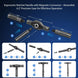 24-in-1 Magnetic Ratchet Screwdriver Set with Reconfigurable T-Handle