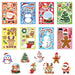 Christmas Make-a-Face Puzzle Stickers, 16 Sheets, Kids DIY Craft