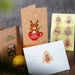 Christmas Greeting Cards with Envelopes & Stickers, 24-Pack