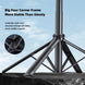 AI Face-Tracking Phone Stabilizer and Tripod, 360° Auto Rotation, 1.63 m