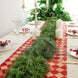 Real Touch Cedar & Pine Christmas Garland with Red Berries, 5.9 ft (180 cm)