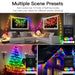Smart Christmas Tree String Lights with App and Remote Control, USB, 33 ft Color-Changing
