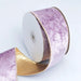 Gold Velvet Wired Edge Ribbon, 2 in x 9m (9.8 Yards), Christmas Gift Wrapping & Bow Making