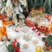 Wooden Snowflake Christmas Ornaments, 100 Pieces, 2 in Unfinished Cutouts with Hanging Cords