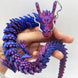 Articulated 3D Printed Dragon Egg Toy, 30cm Dragon Inside Egg Shell - Christmas Stocking Stuffer