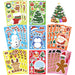 Christmas Make-a-Face Puzzle Stickers for Kids, 16-Sheet Set
