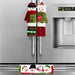 Christmas Snowman Appliance Handle Covers, Set of 3 for Refrigerator, Oven and Microwave