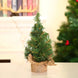 Mini Christmas Tree with Burlap Base, 12 in Tabletop Pine Tree