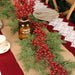 Red Glitter Berry Stems for Christmas Tree, Wreath and Garland, Pack of 10 Picks