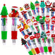 Christmas Fun Pens Bulk Pack - 20 Count Holiday Character Ballpoint Pens
