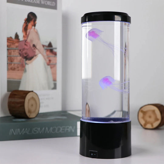 Jellyfish Lamp, Color-Changing LED Aquarium Night Light
