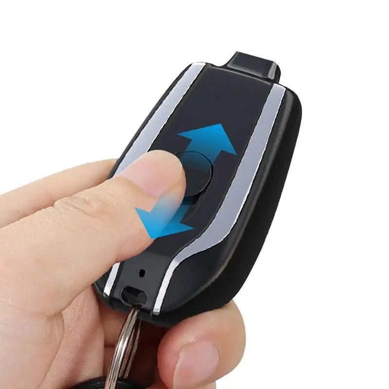 Keychain Emergency Power Bank for Travel, 1500mAh USB-C