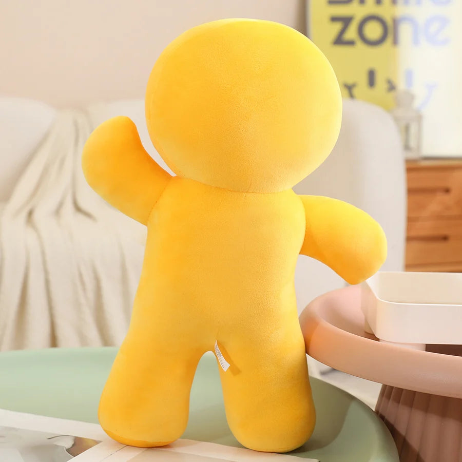 Gingerbread Man Christmas Plush Pillow, 30 cm