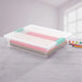 Clear Stackable Storage Box with Latching Lid for Home Organizer Use