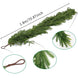 Real Touch Norfolk Pine Christmas Garland, 70.9 in (180 cm)