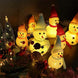 Solar Christmas Snowman Stake Light, Outdoor Lighted Snowman for Yard and Pathway, Red Hat