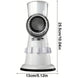 Rotary Cheese Grater with 3 Stainless Steel Drums and Suction Base
