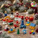 24-Day Christmas Advent Calendar with Tabletop Wooden Tree and 24 Mini Wooden Ornaments