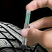 Car Tire Tread Depth Checker with Color-Coded Scale and Pocket Clip