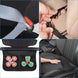 Waterproof Car Seat Protector Mat with Non-Slip Backing and Storage Pockets
