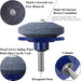 Lawn Mower Blade Sharpener for Garden Mowers, Drill-Mounted Grinding Stone