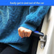 Car Door Assist Handle with Built-In Window Breaker