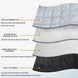 Magnetic Windshield Snow and Frost Cover with Mirror Covers, 145 x 106 cm