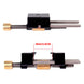 Honing Guide Sharpening Jig for Chisel and Plane Blades, Aluminum with Brass Roller