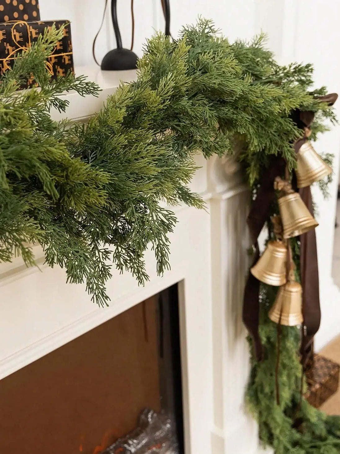 72-Inch Real Touch Norfolk Pine Christmas Garland