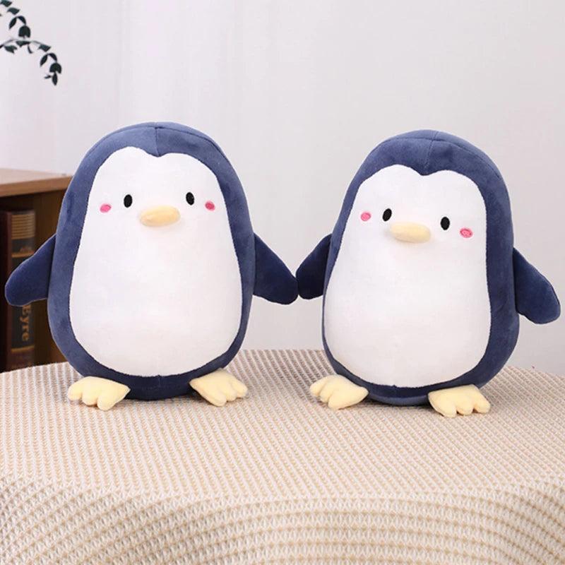 Christmas Penguin Plush Pillow, 25 cm