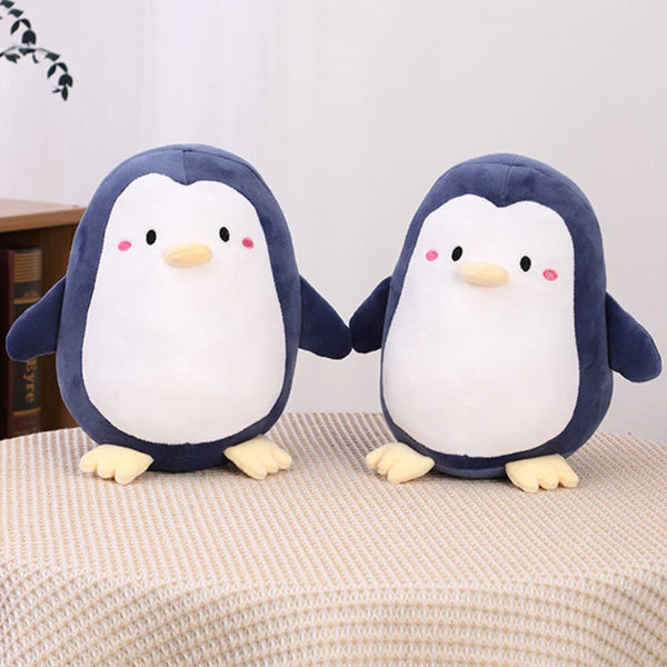 Christmas Penguin Plush Pillow, 25 cm