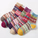 5 Pairs Soft Christmas Socks Gift Set, Assorted Holiday Patterns
