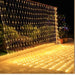 1.5 x 1.5m Warm White LED Net Lights for Christmas Trees, Bushes & Hedges
