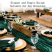 Christmas Green Table Runner, 35 x 71 in Cheesecloth Gauze Runner for Holiday Tables