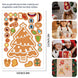 Christmas Make-a-Face Puzzle Stickers, 12 Sheets