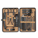 24-Piece Manicure and Pedicure Nail Clipper Set in Folding Travel Case