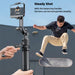 AI Face-Tracking Phone Stabilizer and Tripod, 360° Auto Rotation, 1.63 m