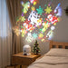 Christmas Projector Night Light, Rotating 22-Pattern USB Rechargeable Projection Lamp for Walls and Ceilings