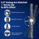 24-in-1 Magnetic Ratchet Screwdriver Set with Reconfigurable T-Handle