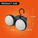 Halloween Flashing Peeping Eyes Lighting Set, 3 Animated Glow-in-the-Dark Lights