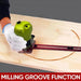 4-in-1 Router Milling Groove Bracket and Circle Cutting Jig, Aluminum
