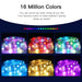 Smart Christmas Tree String Lights with App and Remote Control, USB, 33 ft Color-Changing