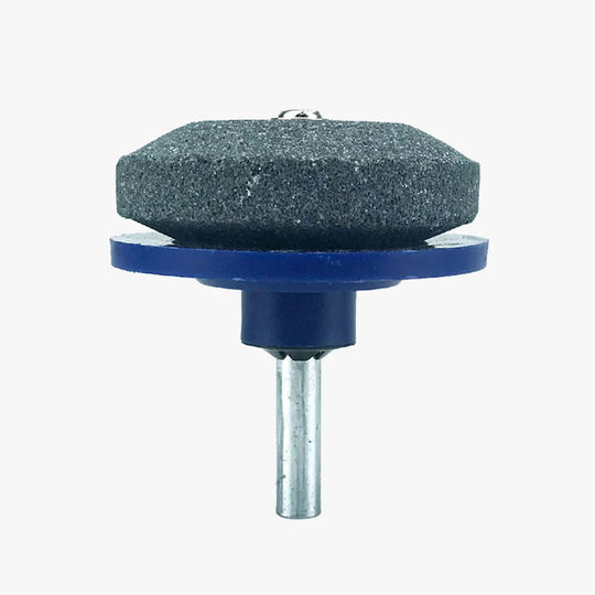 Lawn Mower Blade Sharpener for Garden Mowers, Drill-Mounted Grinding Stone